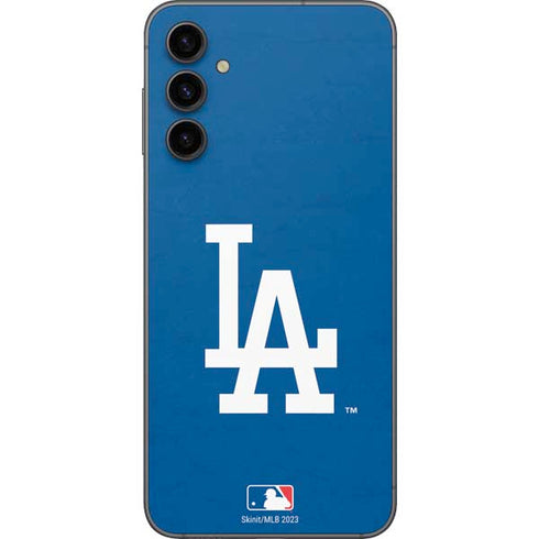 MLB Los Angeles Dodgers - Solid Distressed Galaxy A14 5G Skin